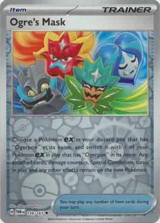 Twilight Masquerade Ogre’s Mask #159/167 reverse holo